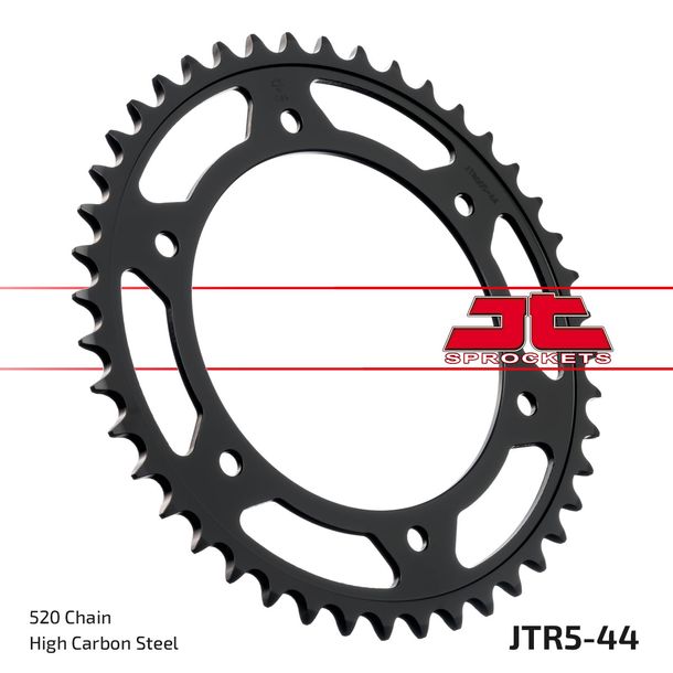 Kettenrad JT Sprockets 520 44Z Innendurchmesser 136mm Lochkreis 160mm für BMW F GS Dakar ST Twin, Aprilia Pegaso G R 310 - 650 ccm Bj. 1988 - 2022
