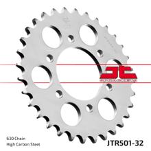 JT Sprockets 630 32Z tandwiel binnendiameter 80 mm boutcirkel 104 mm voor Kawasaki GPZ Z A2 LTD Riem Drive R A1 650 - 1100 ccm bouwjaar 1977 - 1995