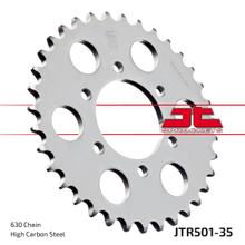 Pignone JT Sprockets 630 35Z, diametro interno 80 mm, bullone circolare 104 mm per Kawasaki GPZ Z A2 LTD Belt Drive R A1 650 - 1100 ccm Anno 1977 - 1995