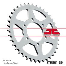 Pignone JT Sprockets 630 39Z, diametro interno 80 mm, bullone circolare 104 mm per Kawasaki GPZ Z A2 LTD Belt Drive R A1 650 - 1100 ccm Anno 1977 - 1995