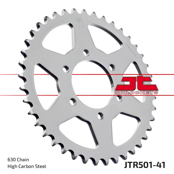 Kettenrad JT Sprockets 630 41Z Innendurchmesser 80mm Lochkreis 104mm für Kawasaki GPZ Z A2 LTD Belt Drive R A1 650 - 1100 ccm Bj. 1977 - 1995