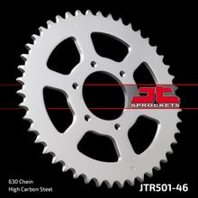 Pignone JT Sprockets 630 46Z, diametro interno 80 mm, bullone circolare 104 mm per Kawasaki GPZ Z A2 LTD Belt Drive R A1 650 - 1100 ccm Anno 1977 - 1995
