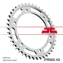 JT Sprockets 530 42T, diametro interno 140 mm, circonferenza del bullone 160 mm per Kawasaki GPZ ZR Zephyr GPX R ZZR ZRX ZX 750 - 1100 ccm Anno 1984 - 2001