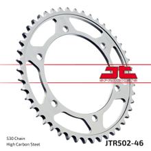 Pignon JT Sprockets 530 46Z, diamètre intérieur 140 mm, cercle de boulons 160 mm pour Kawasaki GPZ ZR Zephyr GPX R ZZR ZRX ZX 750 - 1100 ccm Année 1984 - 2001