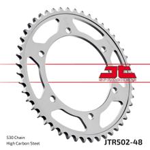 JT Sprockets 530 48 denti, diametro interno 140 mm, circonferenza del bullone 160 mm per Kawasaki GPZ ZR Zephyr GPX R ZZR ZRX ZX 750 - 1100 ccm Anno 1984 - 2001