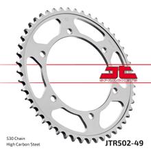 JT Sprockets 530 49Z, diametro interno 140 mm, circonferenza del bullone 160 mm per Kawasaki GPZ ZR Zephyr GPX R ZZR ZRX ZX 750 - 1100 ccm Anno 1984 - 2001