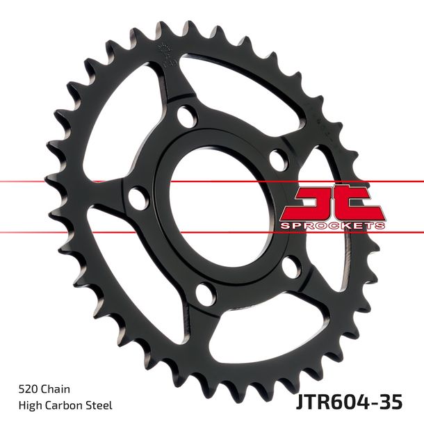 Pignone JT Sprockets 520 35Z, diametro interno 58 mm, bullone circolare 90 mm per Honda NSR R 125 ccm Anno 1997 - 2003