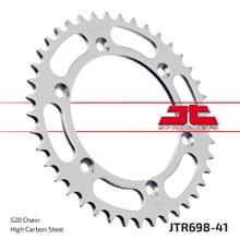 JT Sprockets 520 41Z sprocket inner diameter 125 mm bolt circle 145 mm for Cagiva W 16 W12 W8 Pro Action 125 - 600 ccm Year 1993 - 1998