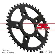 JT Sprockets 520 40Z, diametro interno 62 mm, bullone circolare 108 mm per Aprilia RS Extrema Replica, Cagiva Mito EV Tuono Raptor Planet 125 / 600 ccm Anno 1986 - 2014