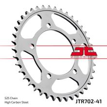 Zębatka tylna JT Sprockets 525 41Z średnica wewnętrzna 100mm rozstaw śrub 120mm dla Aprilia RSV Mille Tuono R Mana SL Shiver ABS GT SMV Dorsoduro Caponord ATC 750 r. 1998 - 2021