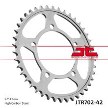 Zębatka łańcuchowa JT Sprockets 525 42Z Średnica wewnętrzna 100mm Rozstaw śrub 120mm do Aprilia RSV Mille Tuono R Mana SL Shiver ABS GT SMV Dorsoduro Caponord ATC 750 Rok produkcji 1998 - 2021