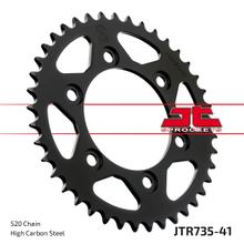 Kettenrad JT Sprockets 520 41Z vnitřní průměr 100mm rozteč otvorů 124mm pro Ducati Monster i.e. Dark SS FE Carenata i.e S 350 - 907 ccm r.v. 1988 - 2014