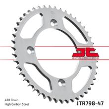 Kettenrad JT Sprockets 428 47Z Innendurchmesser 100mm Lochkreis 120mm für Suzuki RM, Yamaha YZ L 80 / 85 ccm Bj. 1982 - 2022