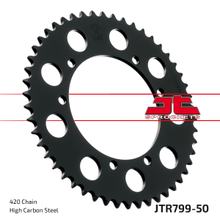 Pignon JT Sprockets 420 50Z, diamètre intérieur 110 mm, cercle de boulons 125 mm