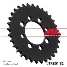Pignon JT Sprocket 420 32Z, diamètre intérieur 52 mm, cercle de boulons 68 mm pour Suzuki TS X, Kawasaki AR A Beta Minicross R 1 AE 50 - 150 ccm