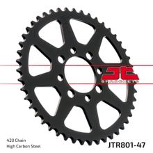 Kettenrad JT Sprockets 420 47Z Innendurchmesser 52mm Lochkreis 68mm für Suzuki TS X, Kawasaki AR A Beta Minicross R 1 AE 50 - 150 ccm