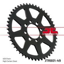 Kettenrad JT Sprockets 420 49Z Innendurchmesser 52mm Lochkreis 68mm für Suzuki TS X, Kawasaki AR A Beta Minicross R 1 AE 50 - 150 ccm
