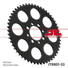 Kettenrad JT Sprockets 420 53Z Innendurchmesser 52mm Lochkreis 68mm für Suzuki TS X, Kawasaki AR A Beta Minicross R 1 AE 50 - 150 ccm