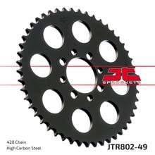 Kettenrad JT Sprockets 428 49Z Innendurchmesser 52mm Lochkreis 68mm für Suzuki TS XE FL SDW Address RV Van RM GT E L 80 - 125 ccm Bj. 1973 - 2017