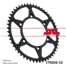Kettenrad JT Sprockets 520 52Z vnitřní průměr 126mm rozteč otvorů 146mm pro Suzuki DR-Z E K DR S SH SE SM RMX Z RM-Z RM 125 - 450 ccm r. v. 1980 - 2022
