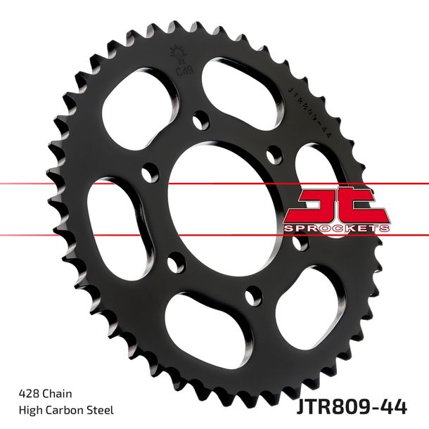 Kettenrad JT Sprockets 428 44Z Innendurchmesser 64mm Lochkreis 84mm für Kreidler Supermoto DT, Suzuki DR S SE TS X ER Enduro 125 ccm Bj. 1973 - 2008