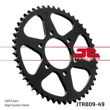 Kettenrad JT Sprockets 428 49Z Innendurchmesser 64mm Lochkreis 84mm für Kreidler Supermoto DT, Suzuki DR S SE TS X ER Enduro 125 ccm Bj. 1973 - 2008