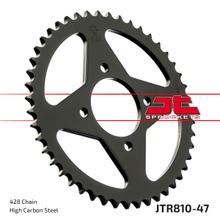 Kolo řetězu JT Sprockets 428 47Z vnitřní průměr 58mm rozteč otvorů 78mm pro Hyosung GV Aguila Classic GA F 4V Cruise II DelLuxe, Keeway RKV Suzuki GS S SU