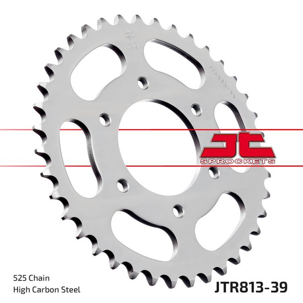 Kettenrad JT Sprockets 525 39Z Innendurchmesser 72mm Lochkreis 96mm für Suzuki TS ER 250 ccm Bj. 1971 - 1981
