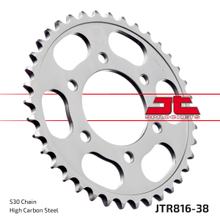 JT Sprockets 530 38Z tandwiel binnendiameter 76 mm boutcirkel 100 mm voor Suzuki GSF Bandit N S RF GS GSX-R K.L.M.N GSX F W P.R Inazuma 400 - 1200 cc bouwjaar 1973 - 2005
