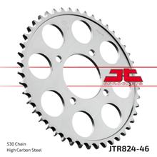 Pignon JT Sprockets 530 46Z, diamètre intérieur 76 mm, cercle de boulons 100 mm pour Suzuki GSX F RG Gamma 500 / 600 ccm Année 1986 - 1989