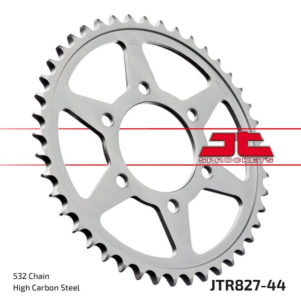 Kettenrad JT Sprockets 532 44Z Innendurchmesser 76mm Lochkreis 100mm für Suzuki RF GSX-R K.L.M.N W P.R GSX F 900 / 1100 ccm Bj. 1988 - 1997