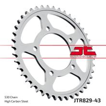 Rozetka JT Sprockets 530 43Z Vnitřní průměr 87mm Roztečná kružnice 110mm pro Suzuki GSF N S Bandit GSX-R ABS GSX F 600 - 1100 ccm Rok. 1985 - 2006