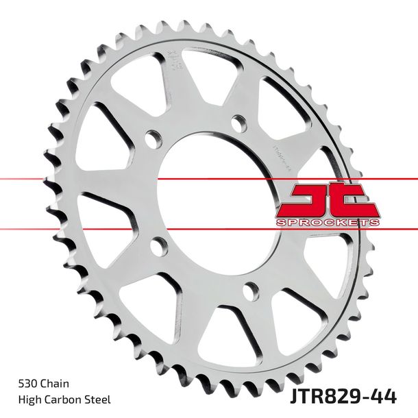 Kettenrad JT Sprockets 530 44Z Innendurchmesser 87mm Lochkreis 110mm für Suzuki GSF N S Bandit GSX-R ABS GSX F 600 - 1100 ccm Bj. 1985 - 2006