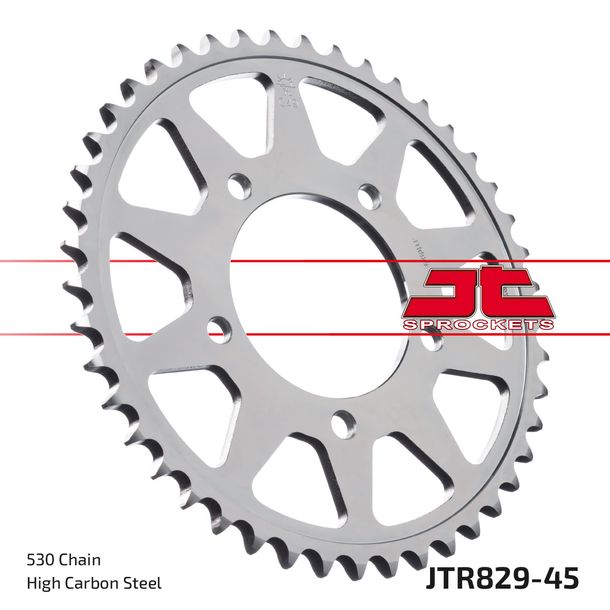 Kettenrad JT Sprockets 530 45Z für Suzuki GSF N S Bandit GSX-R ABS GSX F 600 - 1100 ccm Bj. 1985 - 2006
