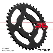 řetězové kolo JT Sprockets 420 37Z vnitřní průměr 44mm rozteč otvorů 60mm pro Yamaha DTR RDM DT LC 2 FS1 DTM DTLC TY M FS SE 50 / 80 ccm