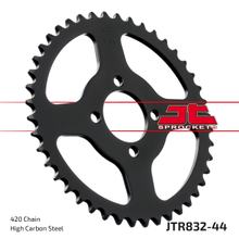 Kettenrad JT Sprockets 420 44Z vnitřní průměr 44mm rozteč otvorů 60mm pro Yamaha DTR RDM DT LC 2 FS1 DTM DTLC TY M FS SE 50 / 80 ccm