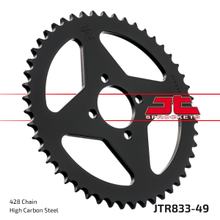 Kettenrad JT Sprockets 428 49Z vnitřní průměr 44mm rozteč otvorů 60mm pro Yamaha DT LC 2 TT-R 80 / 125 ccm r.v. 1982 - 2004