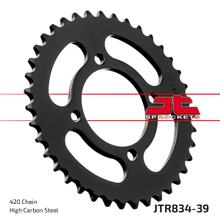 Kolo řetězu JT Sprockets 420 39Z vnitřní průměr 64mm rozteč otvorů 80mm pro Yamaha Chappy TT-R PW E FS SE 50 - 110 ccm