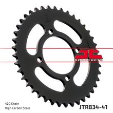 Rozetka JT Sprockets 420 41 zubů Vnitřní průměr 64mm Roztečný kruh 80mm pro Yamaha Chappy TT-R PW E FS SE 50 - 110 ccm