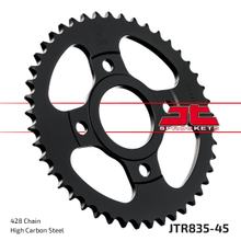 Kettenrad JT Sprockets 428 45Z vnitřní průměr 54mm rozteč otvorů 92mm pro Yamaha SR SE RD LC 80 / 125 ccm r. v. 1982 - 2002