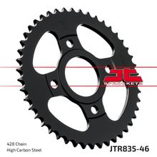 Kettenrad JT Sprockets 428 46Z vnitřní průměr 54mm rozteč otvorů 92mm pro Yamaha SR SE RD LC 80 / 125 ccm r. v. 1982 - 2002