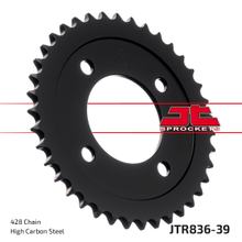 Ketten rad JT Sprockets 428 39Z vnitřní průměr 66mm rozteč otvorů 92mm pro Yamaha RD DX 200 ccm r.v. 1975 - 1977