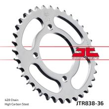 Kettenrad JT Sprockets 428 36Z vnitřní průměr 64mm rozstůp otvorů 80mm pro Yamaha YBR ED SPD Custom RD DX RS, SYM XS 100 / 125 ccm r. v. 1975 - 2016