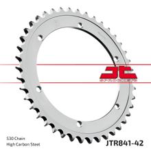Pignon JT Sprockets 530 42T, diamètre intérieur 152 mm, cercle de boulons 164 mm pour Yamaha SR 500 ccm Année 1978 - 1990