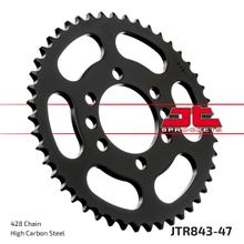 Kettenrad JT Sprockets 428 47Z Innendurchmesser 62mm Lochkreis 80mm für Yamaha DT LC 2 LC-2 MX 80 - 175 ccm Bj. 1978 - 1984