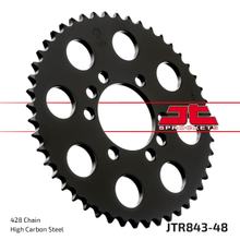 Kettenrad JT Sprockets 428 48Z Innendurchmesser 62mm Lochkreis 80mm für Yamaha DT LC 2 LC-2 MX 80 - 175 ccm Bj. 1978 - 1984