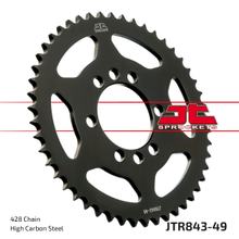 Kettenrad JT Sprockets 428 49Z vnitřní průměr 62mm rozteč otvorů 80mm pro Yamaha DT LC 2 LC-2 MX 80 - 175 ccm r.v. 1978 - 1984