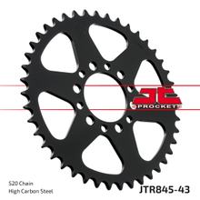 Kettenrad JT Sprockets 520 43Z Innendurchmesser 62mm Lochkreis 80mm für Yamaha SR SE XT 250 ccm Bj. 1980 - 1998