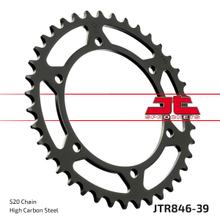 Kettenové kolo JT Sprockets 520 39Z vnitřní průměr 120mm rozteč otvorů 136mm pro Yamaha SZR TZR RD LC TDR SRX 250 - 660 ccm r.v. 1983 - 1999
