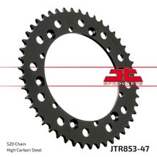 Zębatka JT Sprockets 520 47Z średnica wewnętrzna 152mm rozstaw śrub 175mm dla Explorer Trasher 2 Supermoto, Yamaha TT R YFM Warrior ER Moto 4 FW Big Bear